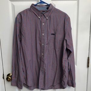 Chaps Dress Shirt Easy Care size Large